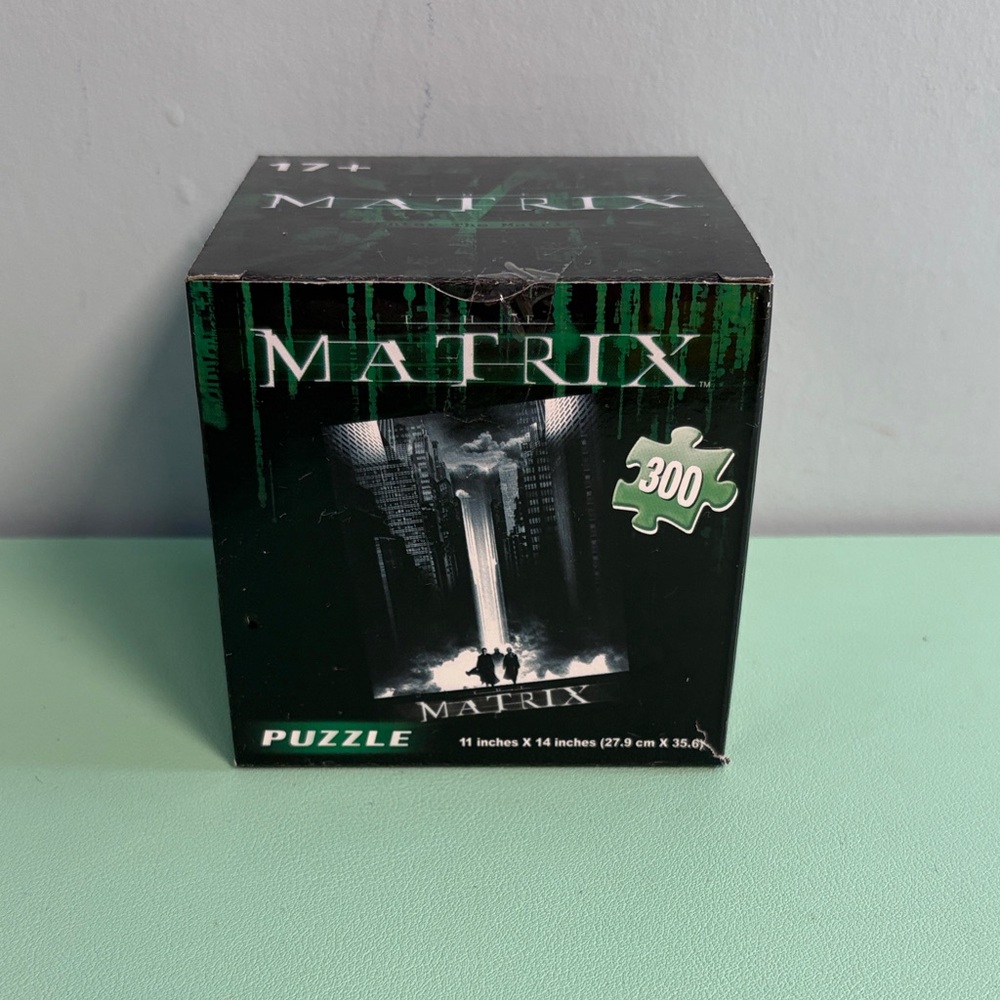 The Matrix Enter The Matrix 300 Piece Puzzle, Adult Puzzle, Movie Puzzle
